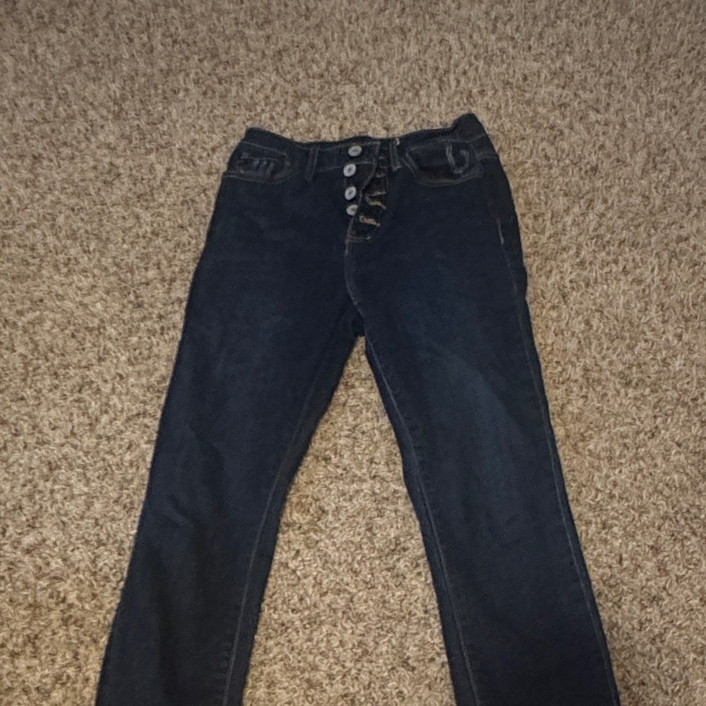 Women's Dark Blue Jeans